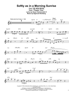 Softly As In A Morning Sunrise von Stan Getz (Download) 