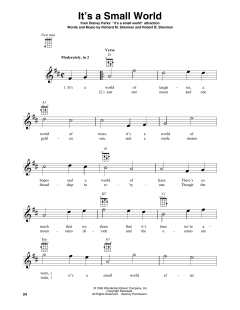It's A Small World von Richard Morton Sherman (Download) 