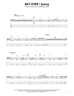 867-5309/Jenny von Tommy Tutone (Download) 