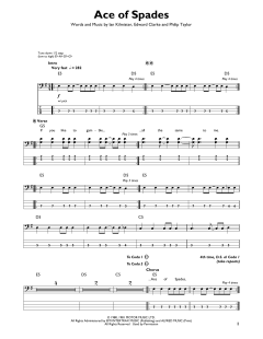 Ace Of Spades von Motorhead (Download) 