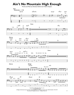 Ain't No Mountain High Enough von Valerie Simpson (Download) 