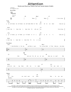 Attention von Charlie Puth (Download) 