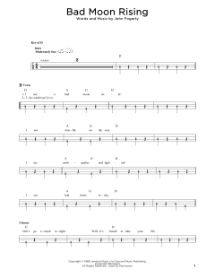 Bad Moon Rising von Creedence Clearwater Revival (Download) 