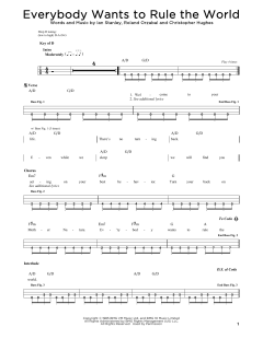 Everybody Wants To Rule The World von Tears For Fears (Download) 