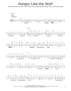 Hungry Like The Wolf von Duran Duran (Download) 