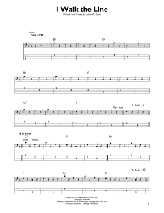 I Walk The Line von Johnny Cash (Download) 