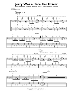 Jerry Was A Race Car Driver von Primus (Download) 