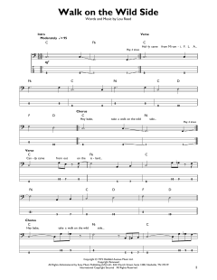 Walk On The Wild Side von Lou Reed (Download) 