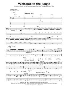 Welcome To The Jungle von Guns N' Roses (Download) 