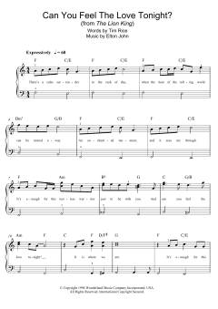Can You Feel The Love Tonight (Download) 