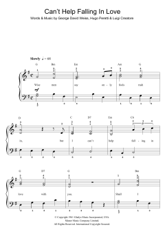 Can't Help Falling In Love (Download) 