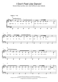 I Don't Feel Like Dancin' (Download) 