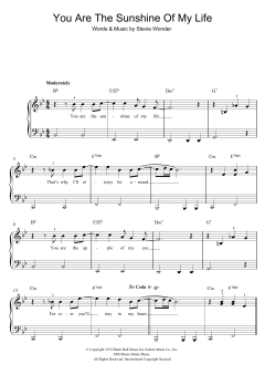 You Are The Sunshine Of My Life (Download) 