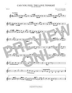 Can You Feel The Love Tonight (Download) 