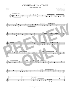 Christmas Is A-Comin' (Download) 