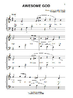 Awesome God (Download) 