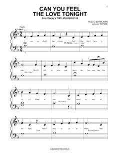 Can You Feel The Love Tonight (Download) 