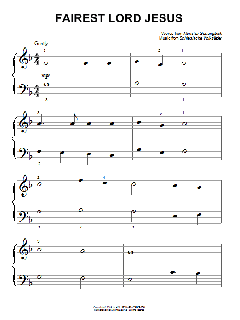 Fairest Lord Jesus (Download) 