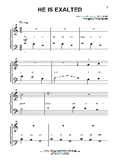 He Is Exalted (Download) 