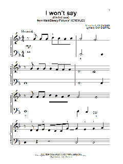 I Won't Say (Download) 