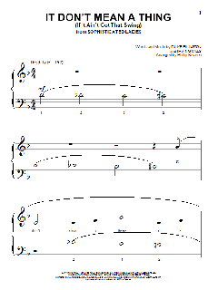 It Don't Mean A Thing (Download) 