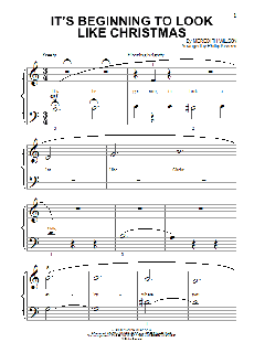 It's Beginning To Look Like Christmas (Download) 