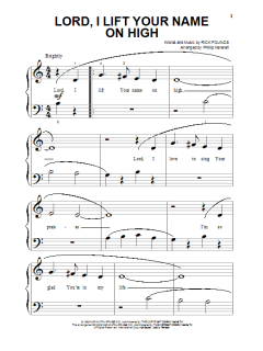 Lord, I Lift Your Name On High (Download) 