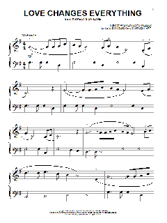 Love Changes Everything (Download) 