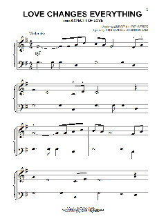Love Changes Everything (Download) 