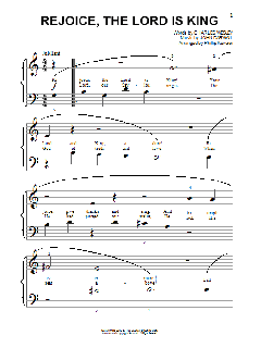 Rejoice, The Lord Is King (Download) 