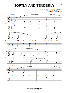 Softly And Tenderly (Download) 