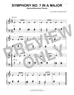 Symphony No. 7 In A Major, Second Movement (Download) 