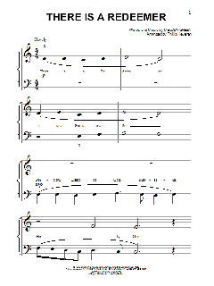 There Is A Redeemer (Download) 