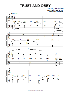 Trust And Obey (Download) 