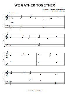 We Gather Together (Download) 