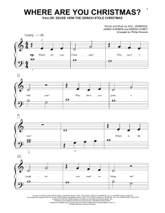 Where Are You Christmas? (Download) 