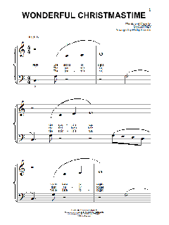 Wonderful Christmastime (Download) 