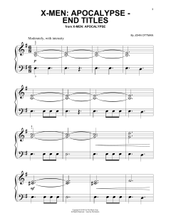 X-Men: Apocalypse - End Titles (Download) 