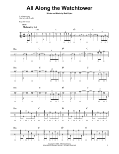 All Along The Watchtower von Bob Dylan (Download) 