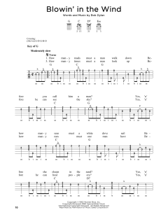 Blowin' In The Wind von Bob Dylan (Download) 