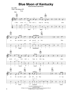 Blue Moon Of Kentucky von Bill Monroe (Download) 