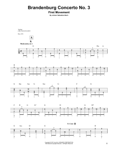 Brandenburg Concerto No. 3 von Mark Phillips (Download) 