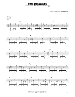 Come Back Darling von Earl Scruggs (Download) 