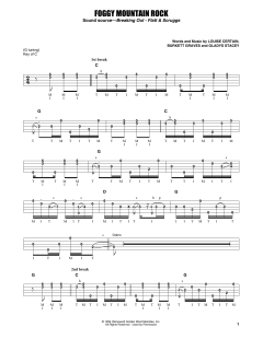 Foggy Mountain Rock von Earl Scruggs (Download) 