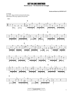 Get In Line Brother von Earl Scruggs (Download) 