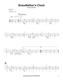 Grandfather's Clock von Henry Clay Work (Download) 