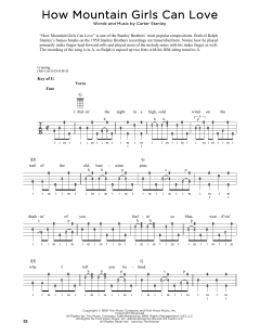 How Mountain Girls Can Love von Carter Stanley (Download) 