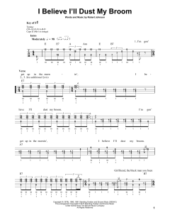 I Believe I'll Dust My Broom von Robert Johnson (Download) 