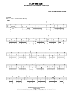 I Saw The Light von Earl Scruggs (Download) 