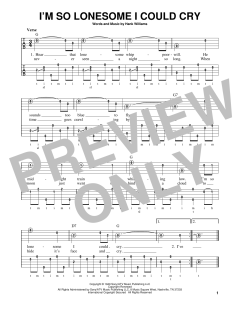 I'm So Lonesome I Could Cry (Download) 